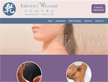 Tablet Screenshot of esswellcentre.com
